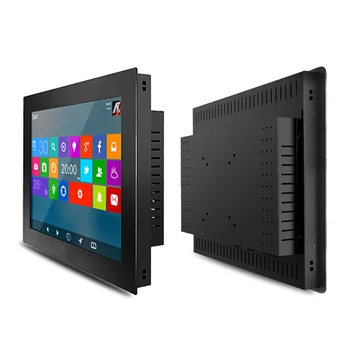 17.3 inç gömülü endüstriyel mini tablet PC all-in-one bilgisayar rezistif dokunmatik ekran RS232 COM win 10 Pro 1366 * 768