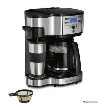Kahve Makinesi, Tek Servis veya 12 Su Bardağı, Cam Sürahi, Siyah, 49980Z