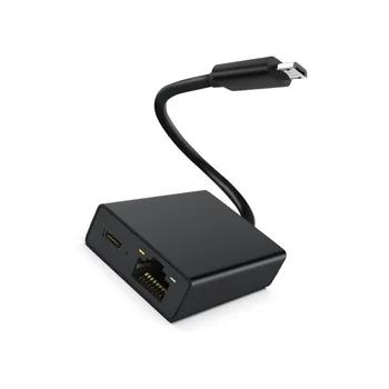 Mikro USB Ağ Kartı ethernet adaptörü Mikro USB 100M Ağ Kartı 4K Yangın TV çubuk mini PC Ethernet Anahtarı Yönlendirici